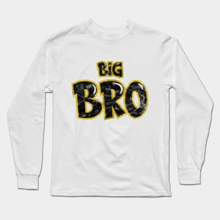 Big Bro Older Brother Matching Siblings Family Long Sleeve T-Shirt